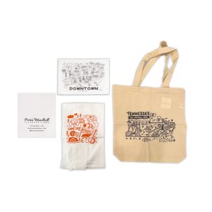 Paris Woodhull Illustrations- Print, Tote, and Tea Towel